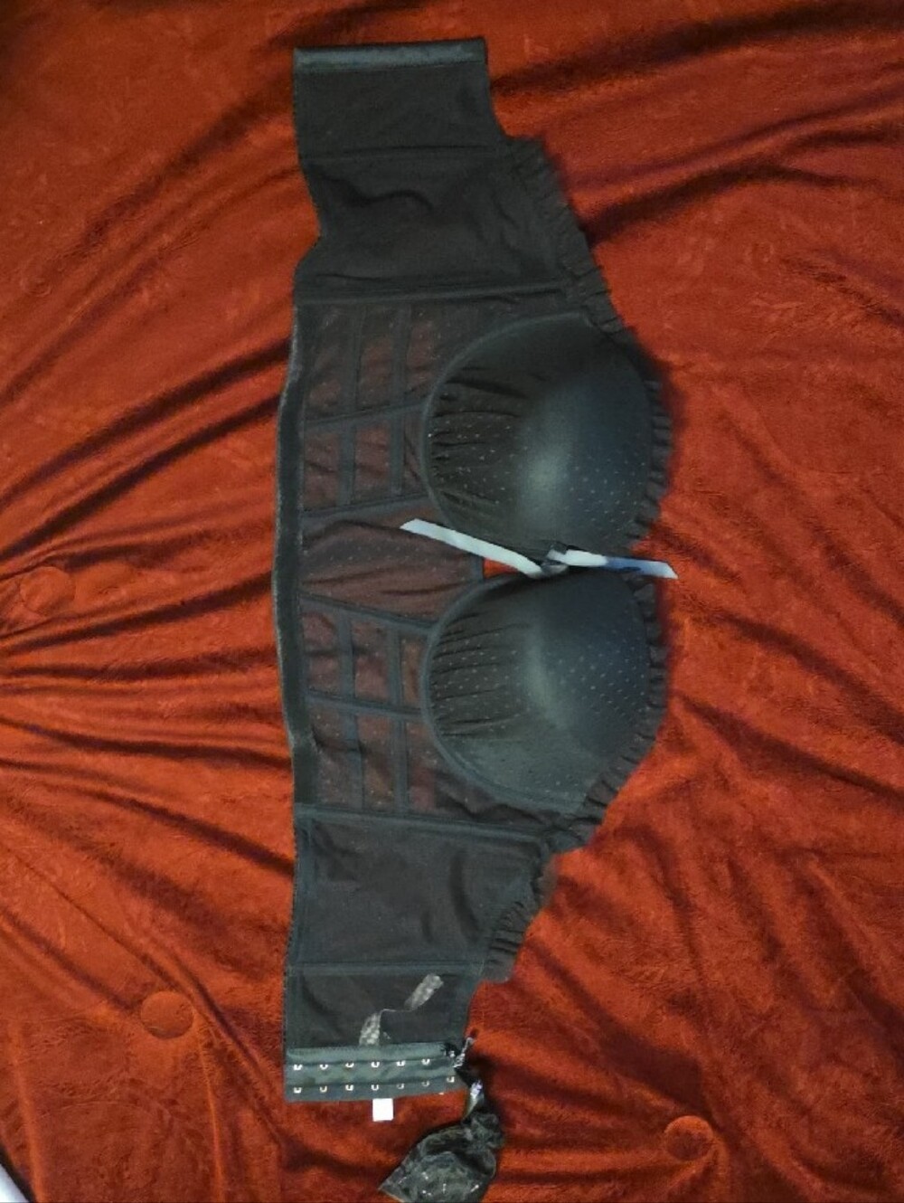 Victoria's Secret Black Strapless Longline Bustier Size 38DD - Picture 4 of 4